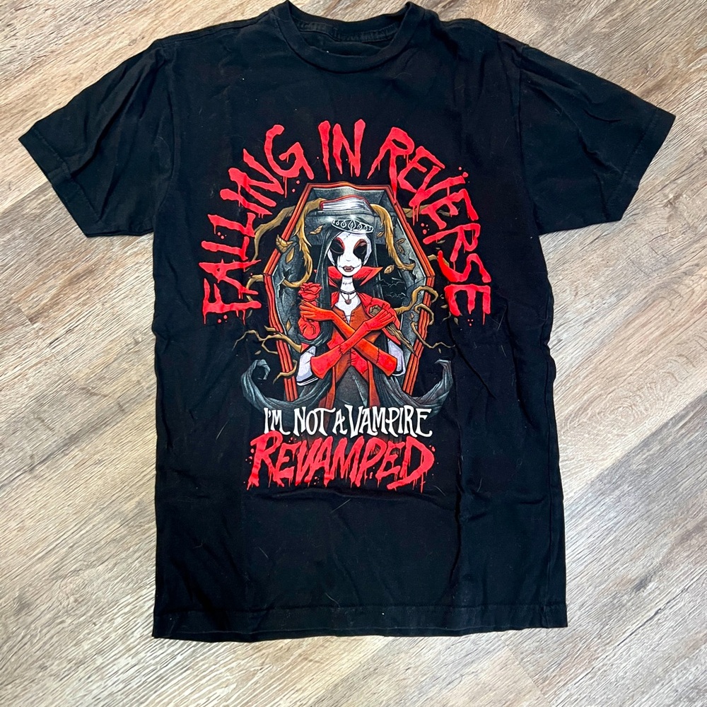 Falling In Reverse band tee, XS